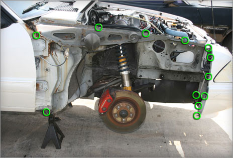 maier-racing-fenders-mustang-installation Maier Racing flared fenders for the fox bodied Mustang - installation instructions