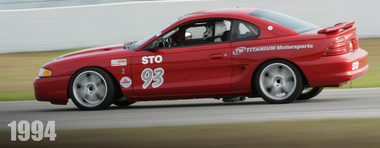 1994 Mustang Cobra racing STO SCCA